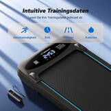 MERACH T26 Walking Pad - Compacte loopband voor thuis en op kantoor - Zwart