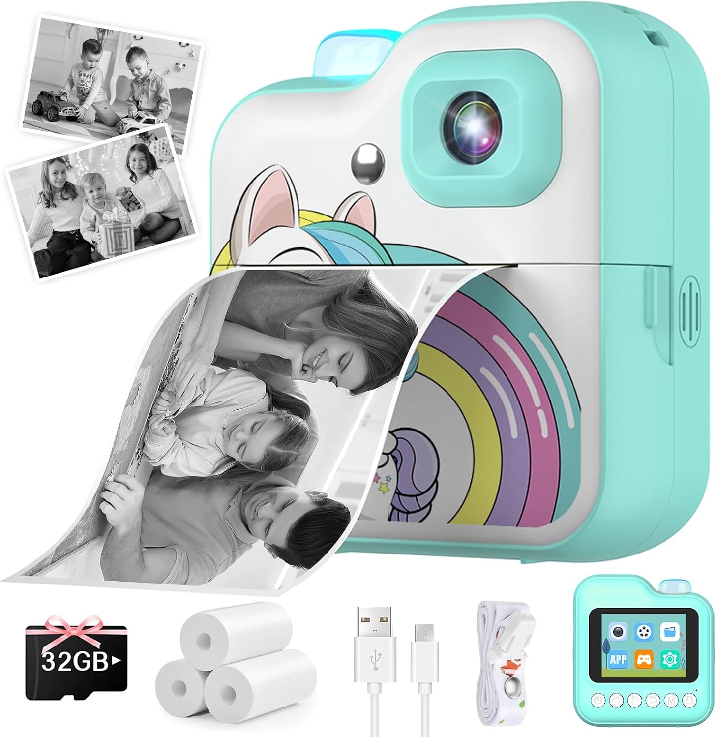 clleylise kindercamera instant camera