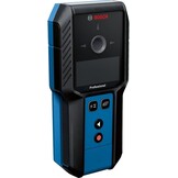 Bosch Professional muurscanner GMS 120-27 (USB-C-kabel, max. detectiediepte non-ferrometaal/ferrometaal/spanningvoerende leiding/hout: 120/100/50/30 mm, 2 x AA-batterijen, opbergetui)