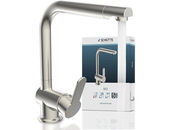 RVS Keukenkraan 360° Draaibaar 32 cm Hoog | 34% Korting