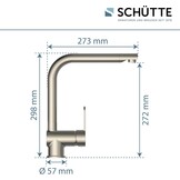 RVS Keukenkraan 360° Draaibaar 32 cm Hoog | 34% Korting