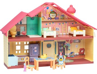 Bluey Feest Speelhuis - 4 Kamers, 2 Verdiepingen + Exclusief Figuur | 58% Korting!