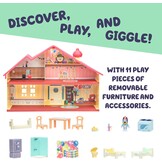 Bluey Feest Speelhuis - 4 Kamers, 2 Verdiepingen + Exclusief Figuur | 58% Korting!