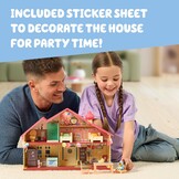 Bluey Feest Speelhuis - 4 Kamers, 2 Verdiepingen + Exclusief Figuur | 58% Korting!