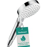 Waterbesparende Handdouche 6,7 l/min - 2 Straalsoorten - Wit/Chroom - 50% Korting