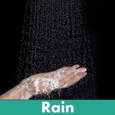 Waterbesparende Handdouche 6,7 l/min - 2 Straalsoorten - Wit/Chroom - 50% Korting