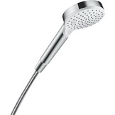 Waterbesparende Handdouche 6,7 l/min - 2 Straalsoorten - Wit/Chroom - 50% Korting