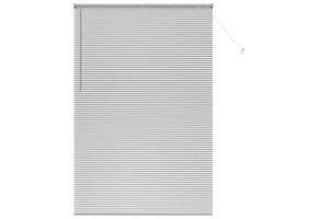 Venetiaanse Jaloezie Zilver 220x140cm Aluminium - 40% Korting