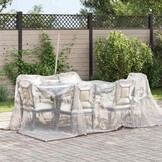 vidaXL Zeildoek Transparant 3x4 m met Oogjes - 56% Korting