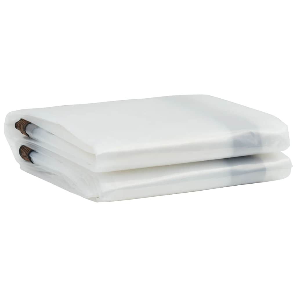 vidaXL Zeildoek Transparant 3x4 m met Oogjes - 56% Korting