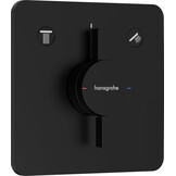 Douchemengkraan Inbouw Mat Zwart - 2 Functies - Ultraplat Design - 35% Korting