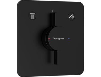 Douchemengkraan Inbouw Mat Zwart - 2 Functies - Ultraplat Design - 35% Korting