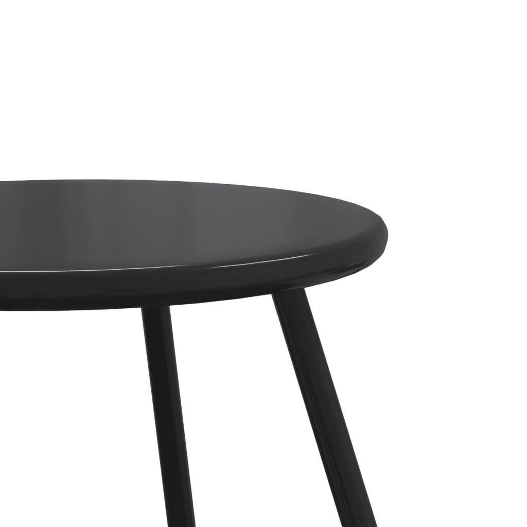 vidaXL Tuintafels 2 stuks Zwart - 34% Korting