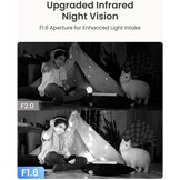 Binnencamera 3K 5MP PT E1 Pro - 34% Korting!