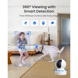Binnencamera 3K 5MP PT E1 Pro - 34% Korting!