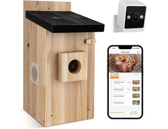 Vogelhuiscamera Outdoor 4MP - Observeer Nestbouw | 34% Korting