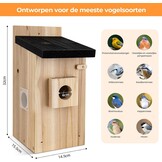 Vogelhuiscamera Outdoor 4MP - Observeer Nestbouw | 34% Korting