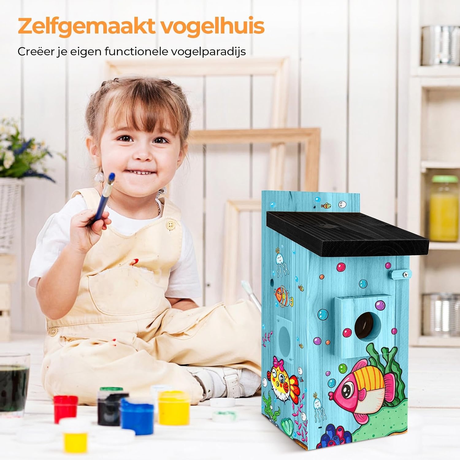 Vogelhuiscamera Outdoor 4MP - Observeer Nestbouw | 34% Korting