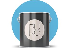 Binnenmuurverf Blauw Mat PURO Premium 2,5L - Hoge Dekking - 40% Korting