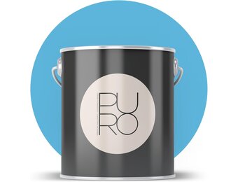 Binnenmuurverf Blauw Mat PURO Premium 2,5L - Hoge Dekking - 34% Korting