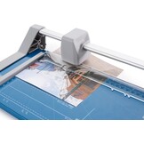 Blauwe A4 papiersnijder met hefboom (8 vellen) - 34% korting!