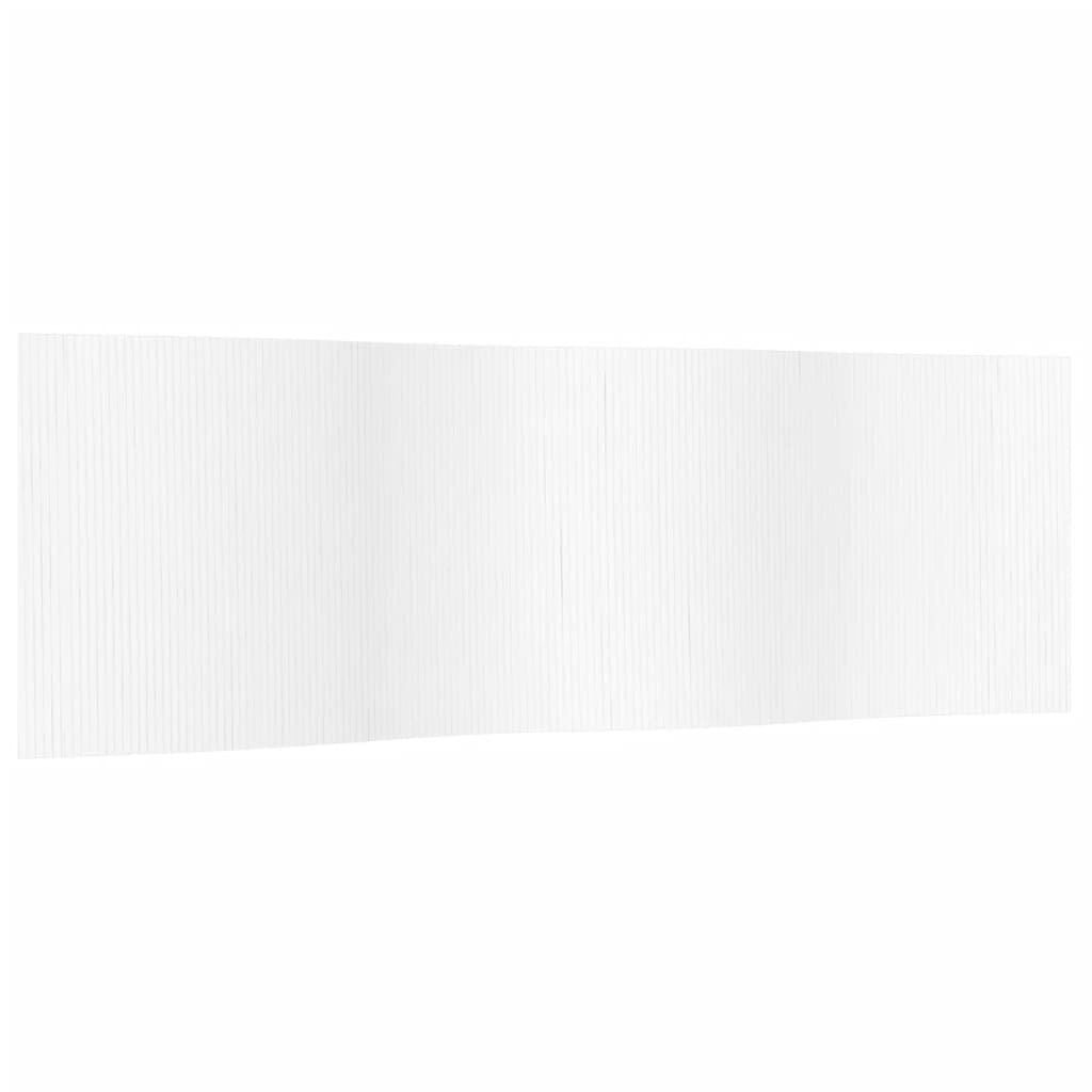 vidaXL Kamerscherm Bamboe Wit 600x165 cm - 54% Korting
