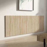 Hoofdbord Wandmodel Sonoma Eiken 240x80cm Bewerkt Hout - 29% Korting