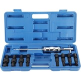 9-delige Interne Lagertrekker Set met Glijhamer (8-32 mm) - Blauw