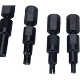 9-delige Interne Lagertrekker Set met Glijhamer (8-32 mm) - Blauw