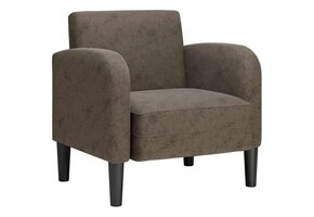 vidaXL Fauteuil Kunstleer Donkergrijs 54 cm - 41% Korting