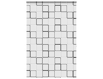 vidaXL Doucherolgordijn met Cassette - 160x240 cm - Waterbestendig PEVA - 76% Korting