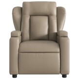 Verstelbare Massagestoel Cappuccino Kunstleer - 30% Korting