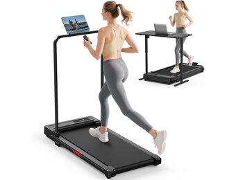 Inklapbare Loopband Zwart - Max 6 km/u - 34% Korting