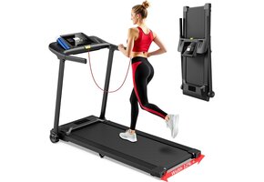Elektrische Loopband Thuis | 12 km/u | 2.5 PK | Opvouwbaar | 37% Korting