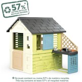 Smoby Speelhuis met Zomerkeuken - Gerecycled Materiaal - 35% Korting