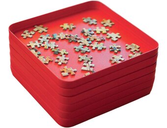 Puzzelsorteerder met 6 Bakken (20x20cm) - 31% Korting