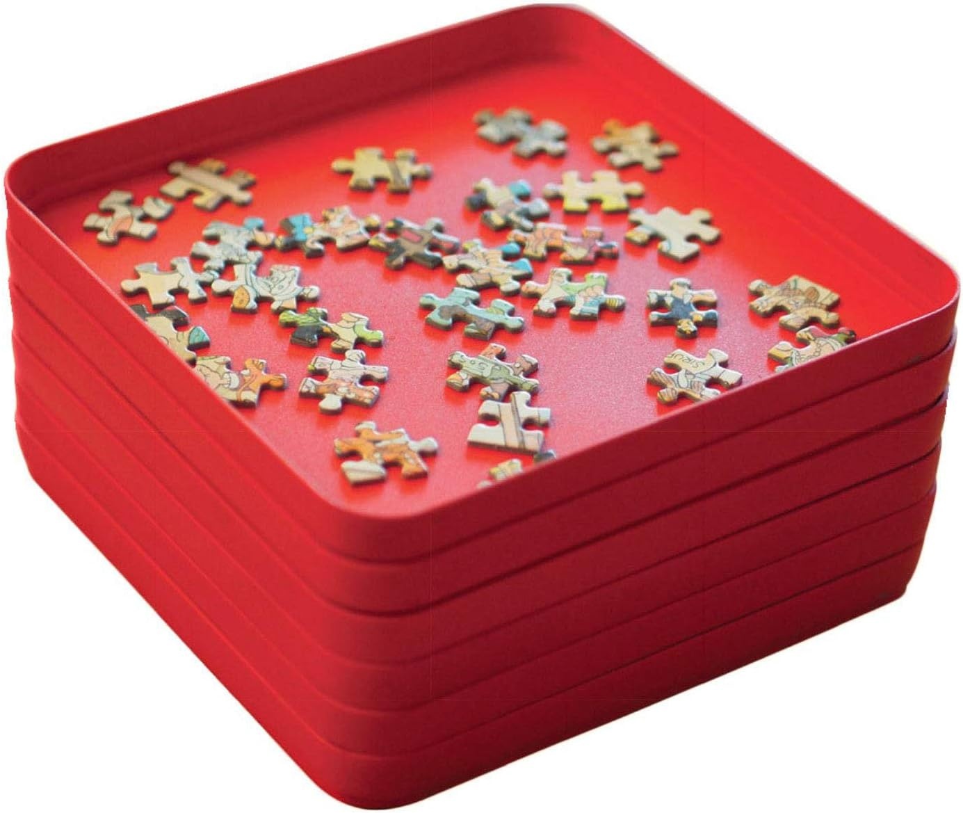 Puzzelsorteerder met 6 Bakken (20x20cm) - 31% Korting