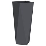 Plantenbak Staal Antraciet 30x30x75 cm - 34% Korting