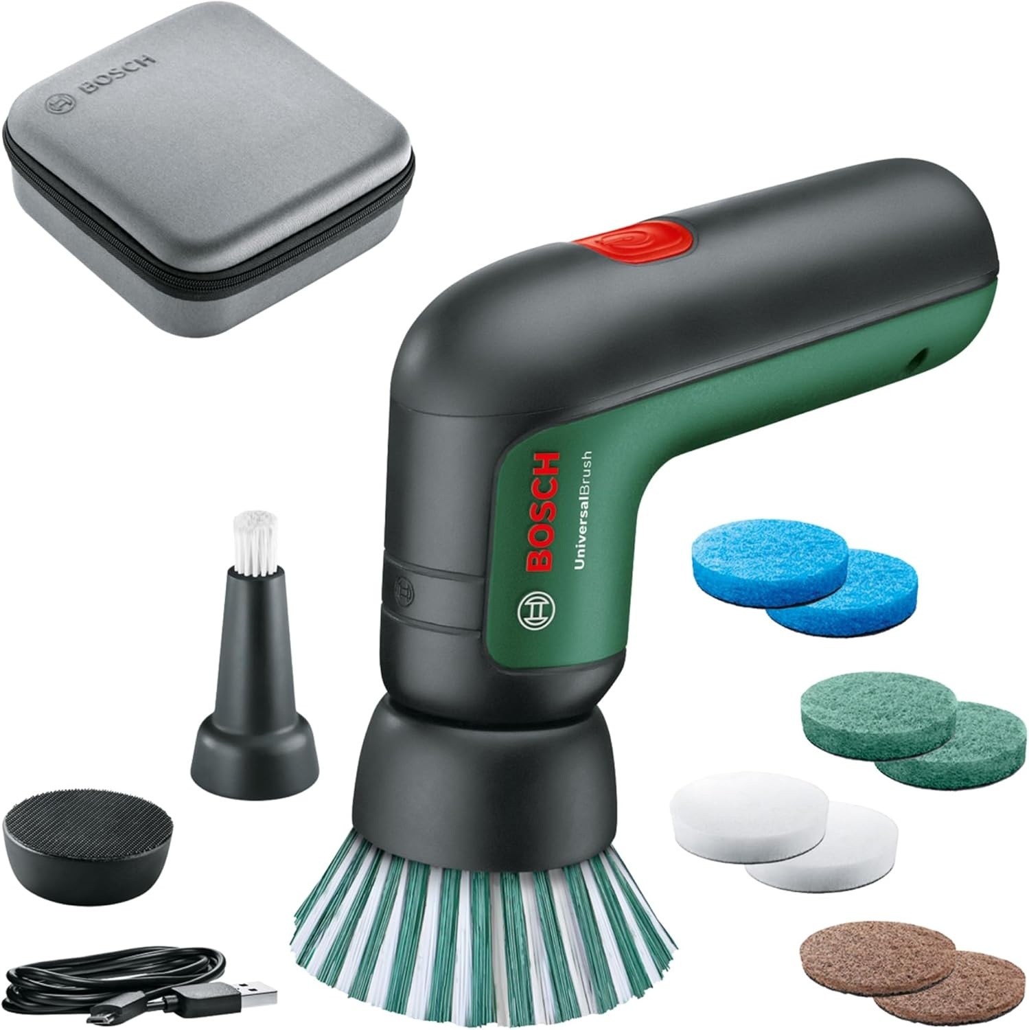 Elektrische Reinigingsborstelset UniversalBrush (34% Korting)