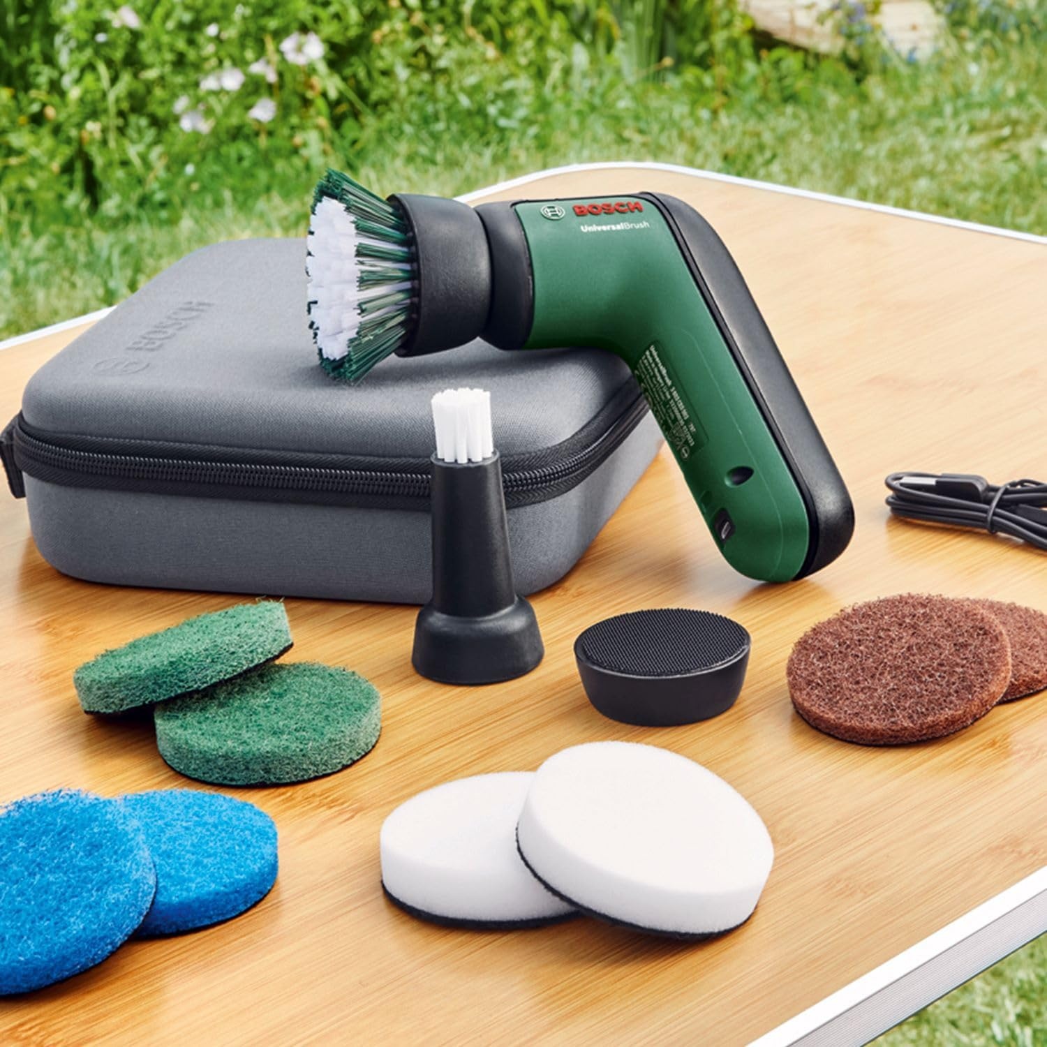 Elektrische Reinigingsborstelset UniversalBrush (34% Korting)