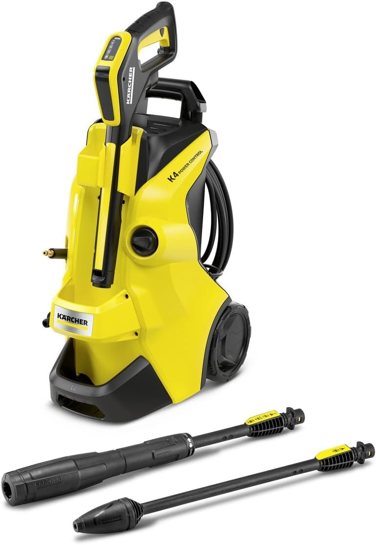 Hogedrukreiniger Kärcher K 4 Power Control - 130 bar, App-ondersteuning, Geel - 60% Korting