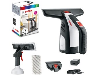 Bosch Accu Raamreiniger - Streepvrij & Snel - 34% Korting