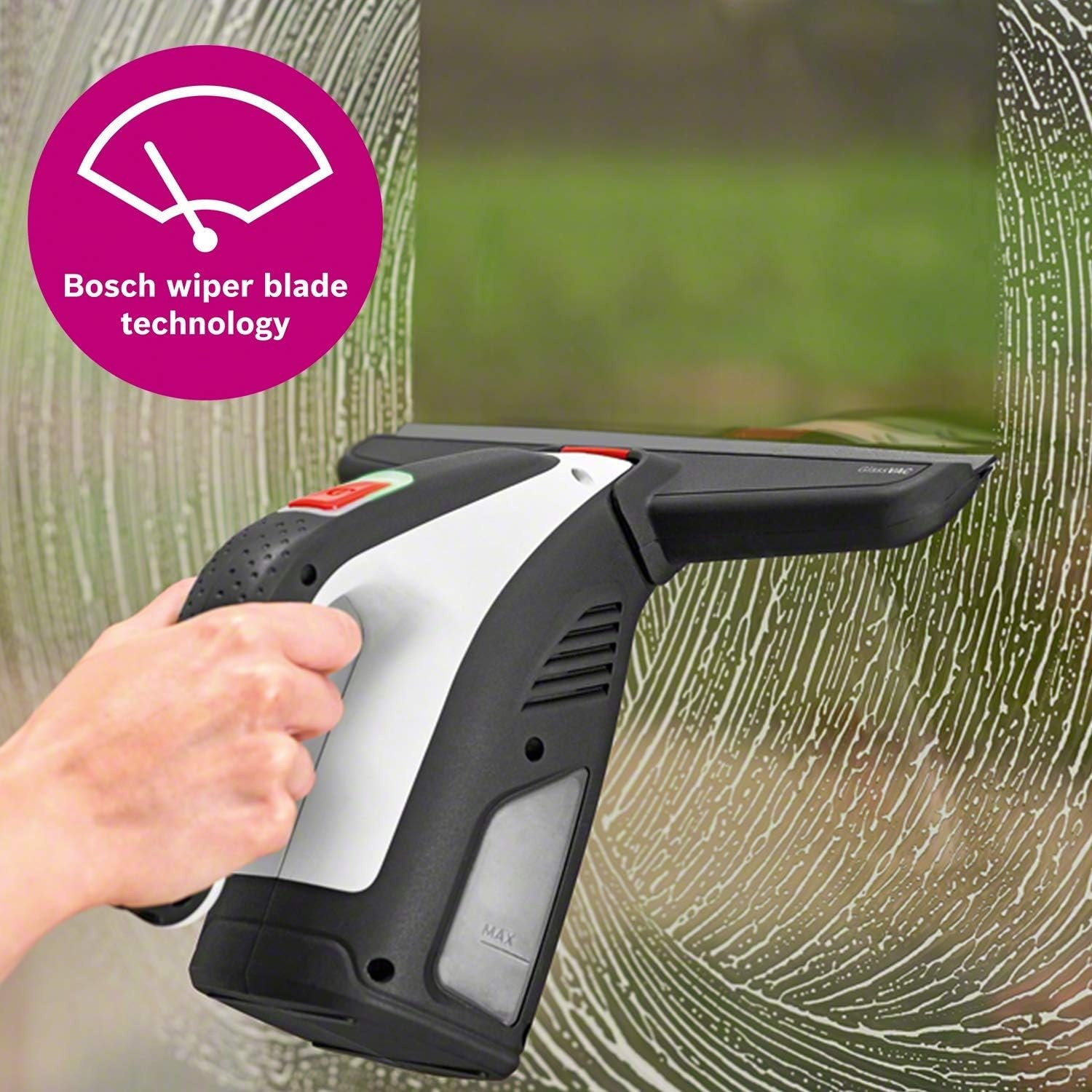 Bosch Accu Raamreiniger - Streepvrij & Snel - 34% Korting