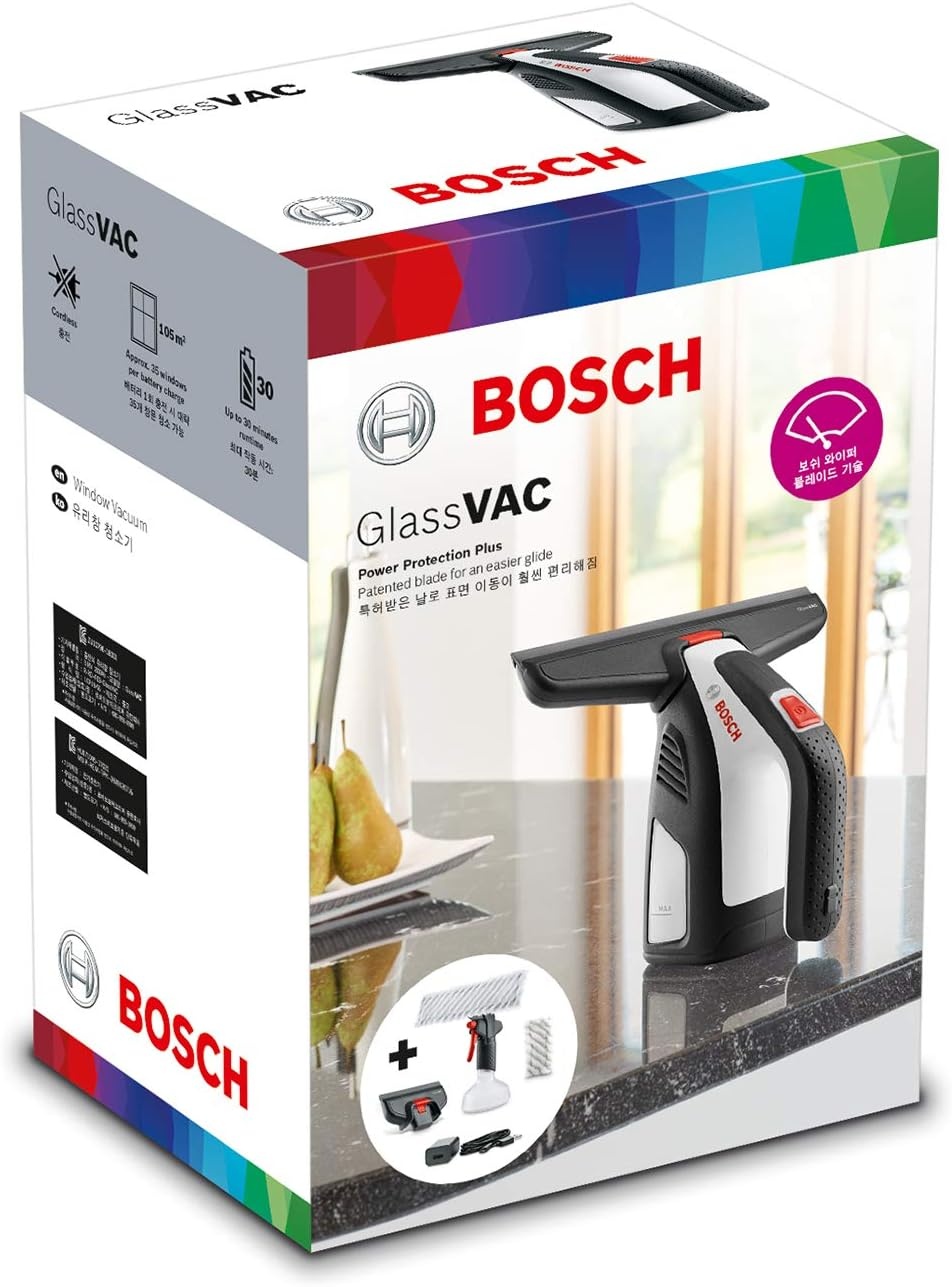 Bosch Accu Raamreiniger - Streepvrij & Snel - 34% Korting