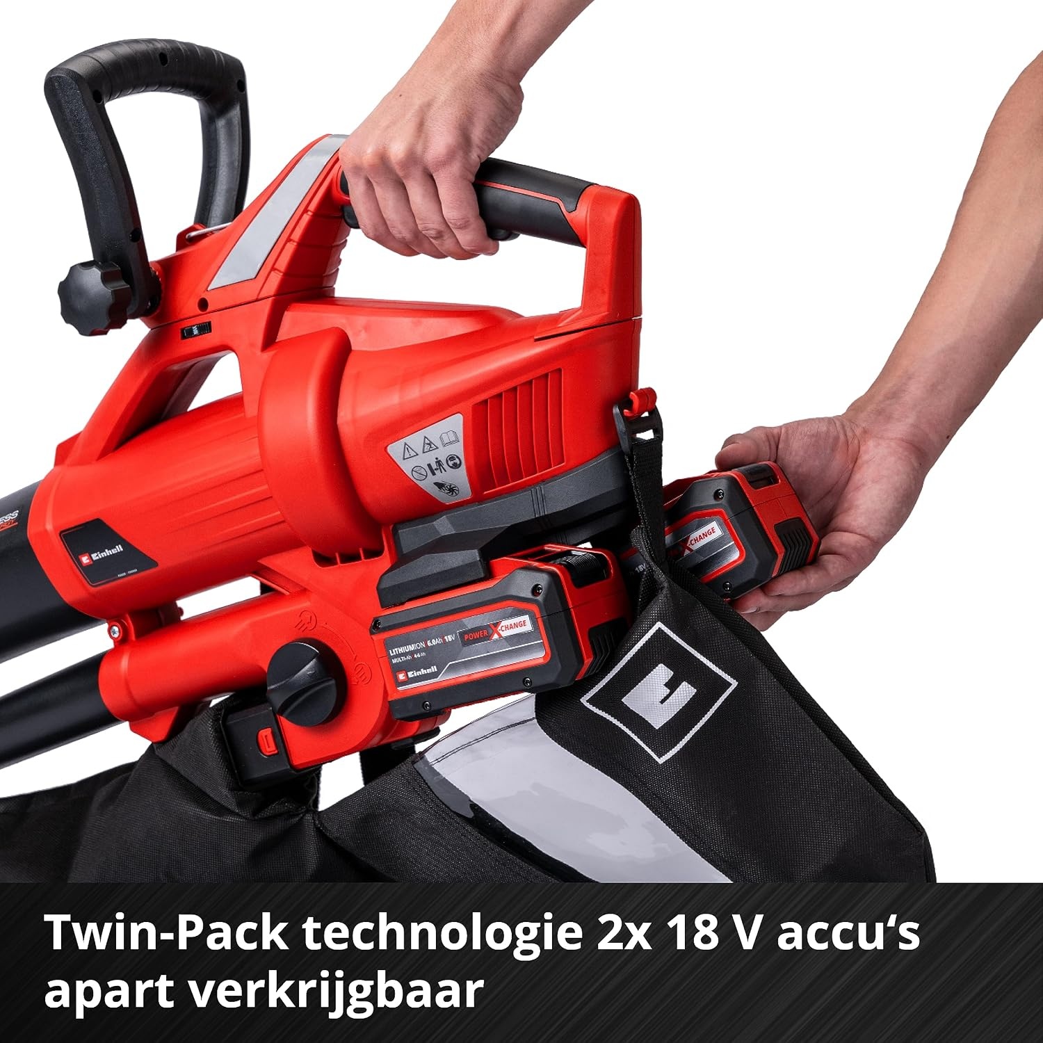 Einhell Accu Bladzuiger Bladblazer 36V 2x18V - 34% Korting