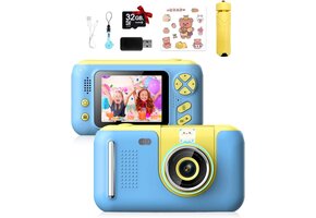 Kinder Camera 1080P HD met 32GB Kaart - 39% Korting!