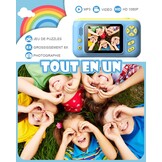 Kinder Camera 1080P HD Blauw - 33% Korting