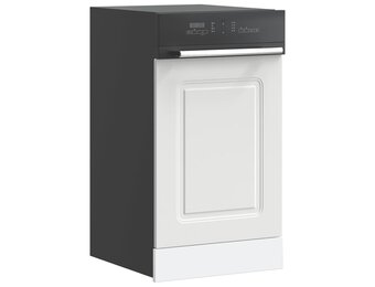 vidaXL Vaatwaspaneel Kalmar 45x1,5x57 cm bewerkt hout wit