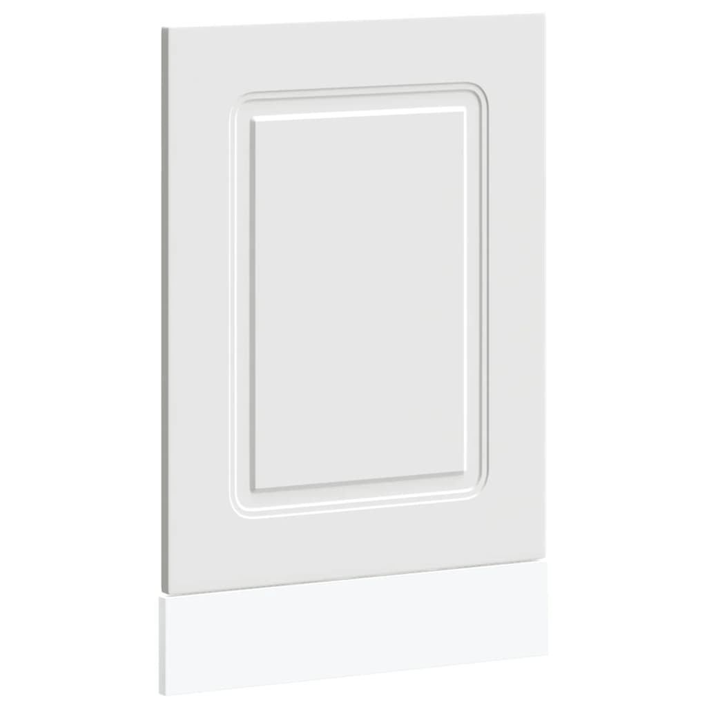 vidaXL Vaatwaspaneel Kalmar 45x1,5x57 cm bewerkt hout wit