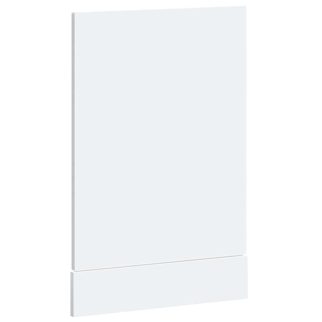vidaXL Vaatwaspaneel Kalmar 45x1,5x57 cm bewerkt hout wit